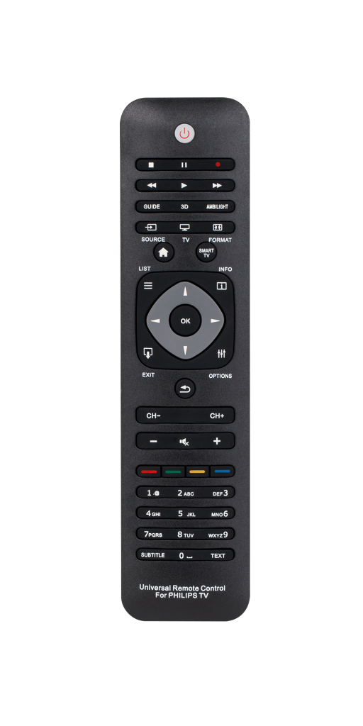 Philips TV Replacement Remote Control Type 2 Philips TV Replacement Remote Control Type 2